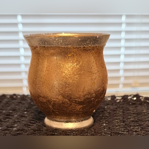 Vintage PartyLite Gold/Silver Mercury Glass Votive Holder - Picture 13 of 15